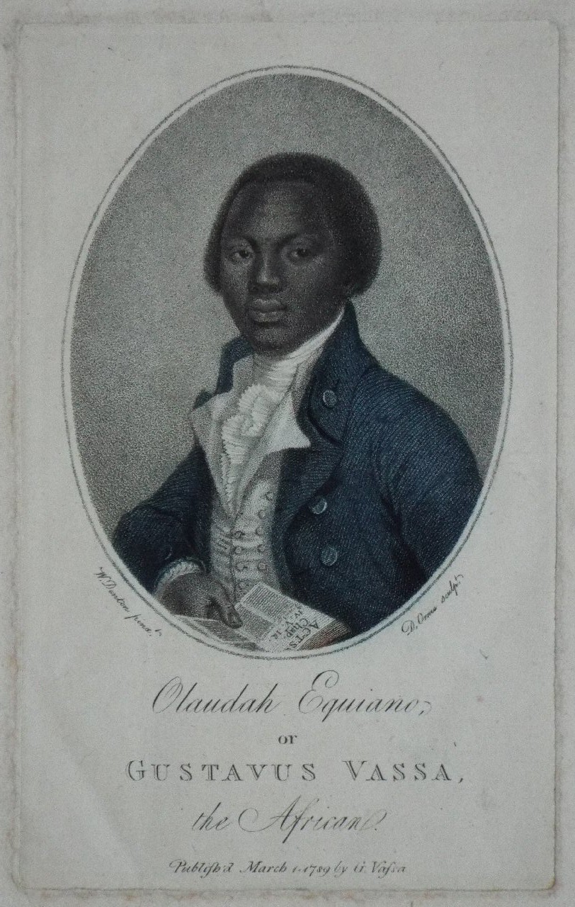 Stipple - Olaudah Equiano, or Gustavus Vassa, the African. - Orme